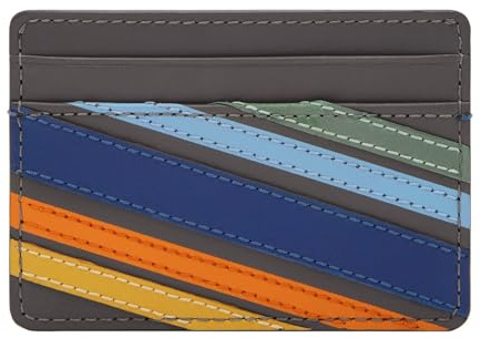 FOSSIL Bronson Card Case Stripe