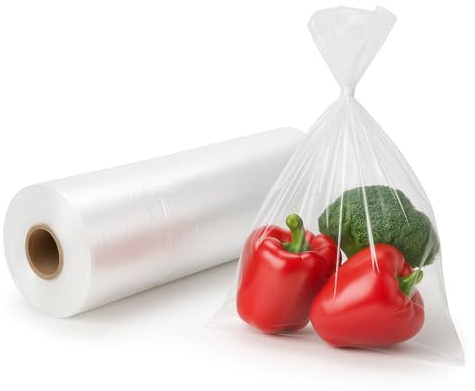 Isupli 250 x Reusable Clear Food Storage Bags 9 x 13 - Freezer Bags, Zip Lock Bags, Sandwich Bags - Durable and Freezer Safe for Kitchen Organization and Meal Prep