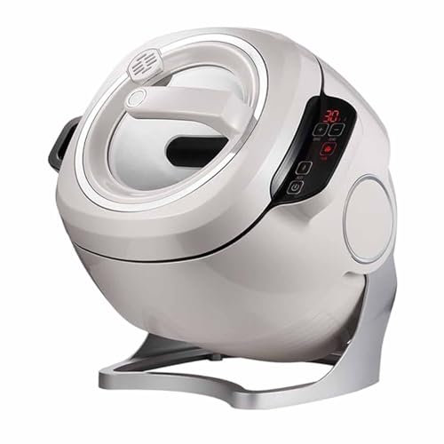 SACLMD Robot de Cuisson à écran Tactile,Machine de Cuisson Automatique Intelligente,Machine de Cuisson entièrement Automatique,Machine à Sauter Multifonction antiadhésive,220V