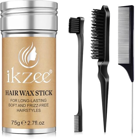 Generic Bastone di Cera per Capelli - Styling Liscio, Non Unge, Forte Tenuta, Pomade - Rende i Capelli Ordinati - 75 g