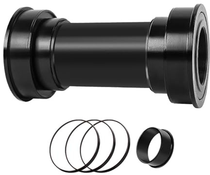 Hanlintk Fahrrad Innenlager, BB92 Straßenrad Integriertes Hohlwellen-Innenlager, 24 mm, Integriertes Hohlwellen-Innenlager für Dub BB86/92 MTB, Fahrrad-Zubehör