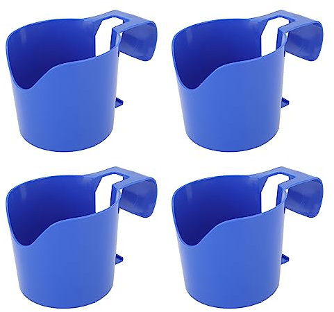 Portavasos Junto a la Piscina a Prueba de Derrames, Fuerte, Se Adapta a Barras de 2 Pulgadas, Fácil Acceso para Portavasos, Lavadora de Manos, Protector Solar, para Piscina