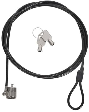 VERDANVERSE Sicurezza per Notebook con Serratura Cifre Lucchetto Antifurto Rinforzato Blocco Laptop Facile Usare Adatto per PC Portatili e Tablet