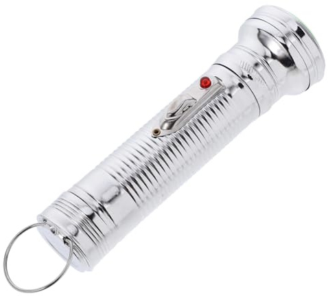Toddmomy Linterna Antigua de Metal Estilo Retro Linterna Portátil de Mano sin Batería para Decoración de Fiestas Resistente y Compacta para Uso Exteriores y Acampada