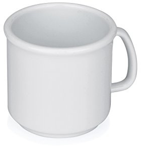 Taza de polipropileno, apilable y con asa – Contenido: 0,30 l, altura: 8,5 cm, diámetro 8,5 cm