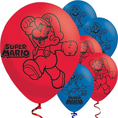 Amscan Super Mario Party-Reihe, verschieden, 28 cm