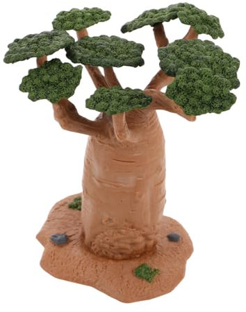 Vaguelly Árboles Miniatura Paisaje De Tren Decoración Infantil Diorama De Juguete