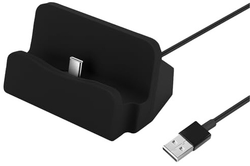 Menibeuty Station de Charge USB C, 1pcs Stations d'accueil Dockingstation Type C Chargeur Station de Charges, Stations Charge Ga1axy Chargeur Induction Ga1axy Prend en Charges Le Support