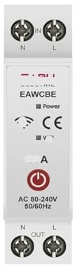 Interruttore automatico 1P 63A timer interruttore di protezione amperometro tensione energia kilowattora(20A)