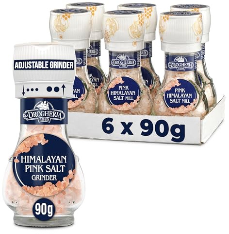 Drogheria and Alimentari Himalayan Pink Salt 90 g (Pack of 6)