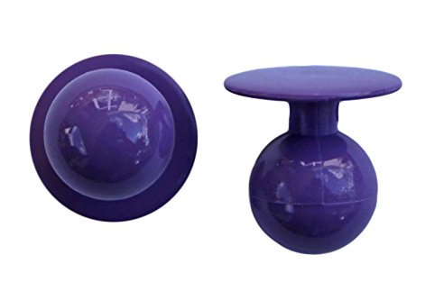 Kochknöpfe Kochknopf Kugelknöpfe Knöpfe à 12 Stück in Purple