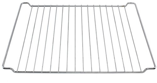 spares2go chrom Ablage für Whirlpool Ofen Herd (445 mm x 340 mm)