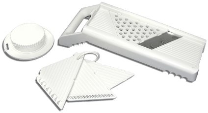 METALTEX DEUTSCHLAND GMBH MANDOLINO Universalreibe Weiss Kunststoff