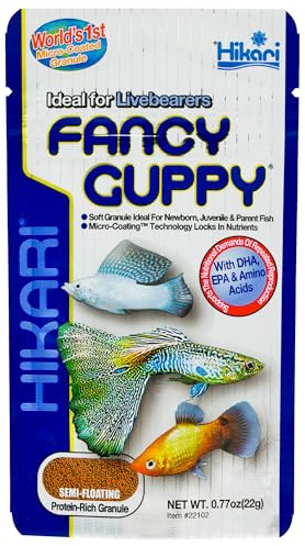 Hikari Fancy Guppy, .77 OZ