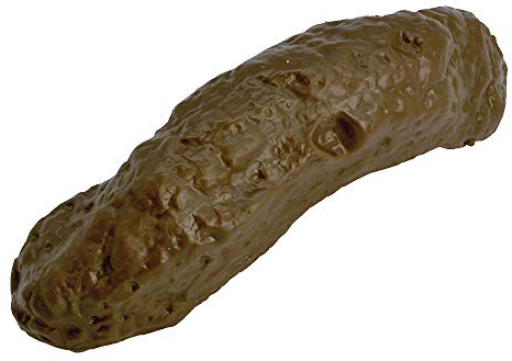 Bristol Novelty GJ440 Toilet Seat Turd Joke Accessory Set, Unisex-Adult, Brown, One Size Halloween