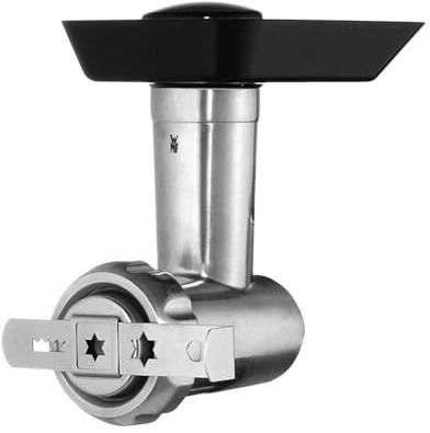 WMF Profi Plus Spritzgebäck-Aufsatz für Fleischwolf, 4 Formen, Edelstahl, Zubehör passend zur WMF Profi Plus / Küchenminis Küchenmaschine