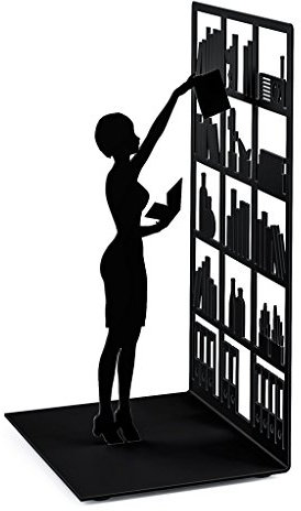 Balvi - The Library Buchstütze aus Metall.