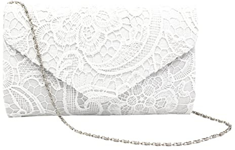 Clutch Purse Handbag Evening Bag Lace Messenger Bag Wedding Party Bag Envelope