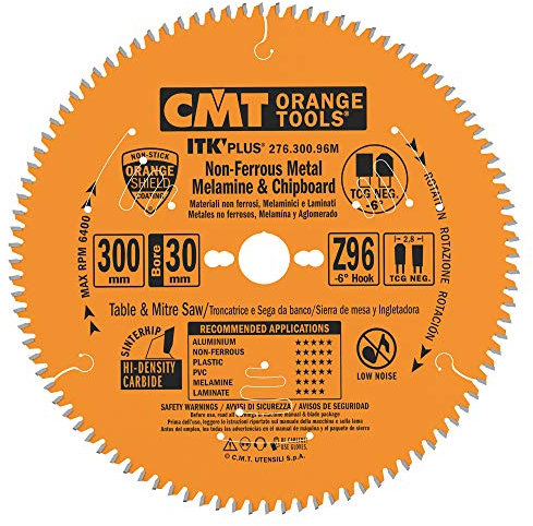 CMT-LAMA CIRCOLARE X ALLUMINIO HW 300x2.8/2.0x30 Z96 TCG NEG