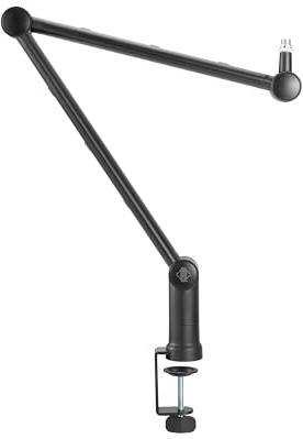 SONTRONICS ELEVATE broadcast Quality desk mic stand arm for Podcasting, Streaming and Gaming - Universal fitment with 3/8 or 5/8 adapter