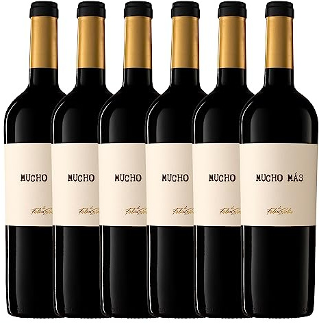 Mucho Mas Tinto - 6 botellas de Tempranillo-Shiraz x 750ml - Total:4500ml