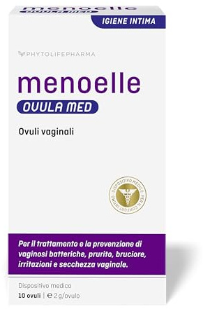 menoelle Ovula med ovuli vaginali secchezza vaginosi candida acido borico | Vaginosi e infezioni batteriche, candida, secchezza: prurito, bruciore, perdite, odore. Non brucia. 10 ovuli
