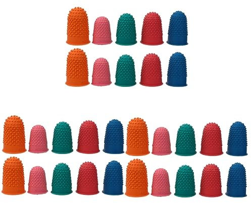 Healeved 3sets Finger Schutzhülle Finger Pads Auf-off Fingerspitzen Für Arbeit 10 Stücke * 3