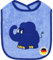 Smithy Lätzchen blauer Elefant | Kinderlätzchen | 0-24 Monate | Mädchen Junge | Baumwolle | Baby Erstausstattung | Die Maus
