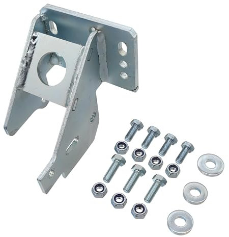 trailer parts4u Stützradkonsole universal Halterung für Stützrad für Alko Knott Schlegl usw. Anhänger Bugrad Stütze Auflaufeinrichtung 161S 251S 251G KF27 KF20 KF13 usw.