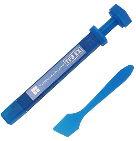 Thermalright TF8 EX Pâte thermique haute performance 2,9 g, 14 W/mK, haute durabilité, facile à appliquer, pâte de refroidissement pour processeur nouvellement améliorée pour tous les dissipateurs