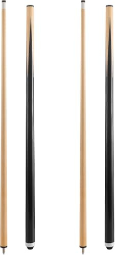 Eyuepu Queue de billard 58 Ensemble de 2 queues de billard 18 Oz Bâtons de billard
