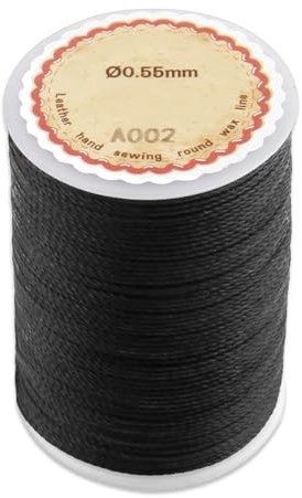 0.5mm Cordoncino In Cotone Cerato 80m,Nero Rotolo Corda Di Cotone Cerato,Filo Gioielli Filo Cordino Filo Di Cera Per Collane Cerato Per Bracciali,Ideale Per Gioielli Fai Da Te,Braccialetti E Collane