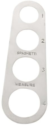 STOBAZA Utensilio De Cocina De Medición De Pasta Espaguetis Medidor De Acero Inoxidable Fácil De Limpiar