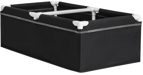Berriphonia Maceta Elevada De Tela, Maceta de Cultivo Rectangular para Verduras, Contenedor Elevado con Armazón, para Tomates Patatas Flores Zanahorias Fresas Pimientos Pepinos