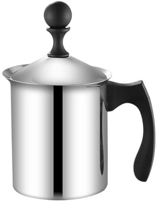 Schiuma per latte cremosa – Strumento per la schiumatura manuale, liscia e leggera, Schiumatore per caffè giornaliero, per miscelare rapidamente le bevande | Strumento per la