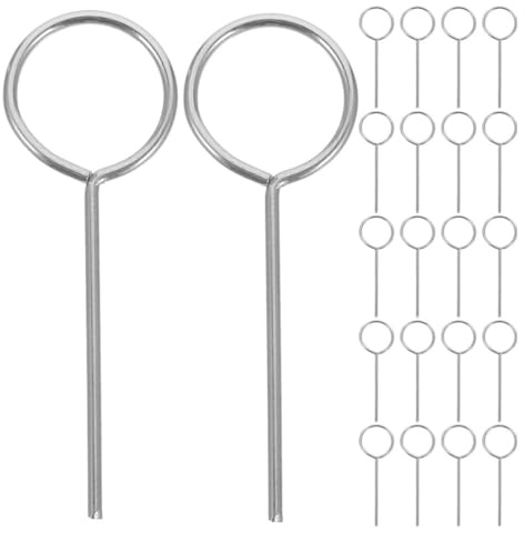 Amosfun Lot de 200 Extracteurs de Carte Sim en Acier Inoxydable, Aiguille Robuste pour Retrait Facile de Fente Sim sur Appareils Mobiles, Accessoire Argenté