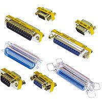 GR Computer Conector de Adaptador de 120 Mini Gender DB9/PA – DB9/conector