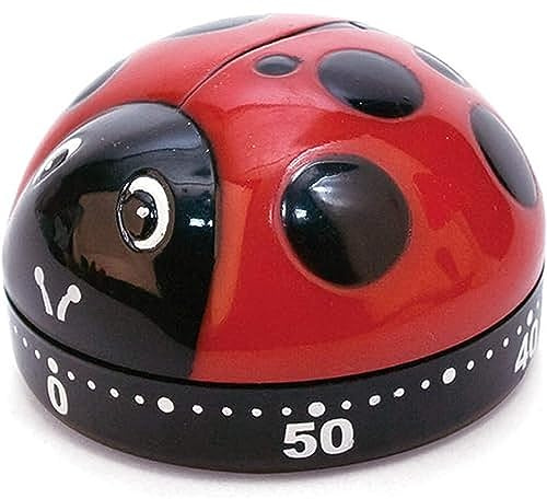 Kikkerland KT21-A Küche Zeitmesser Ladybug Assorted, farblich sortiert