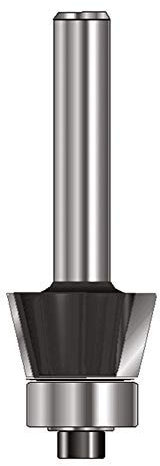 ENT 13746 Fasefräser HW, Schaft (S) 8 mm, Durchmesser (D) 36 mm, NL 11,6 mm, E 45°, SL 32 mm, mit Kugellager