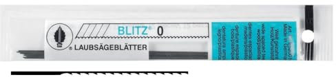 Josef Haunstetter E520011 Laubsägeblatt Blitz Größe 1 weitgezahnt