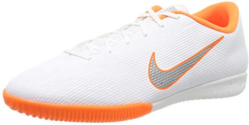 Nike Mercurial Vapor 12 Academy Ic, Men's Footbal Shoes, White (White/Chrome-Total O 107), 6 UK (39 EU)