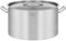 Royal Catering Olla De Inducción Cacerola Profesional RCST-58E3-S (Con Tapadera, Acero Inoxidable, Bordes Antigoteo, Fondo de 5,8 mm, 59 Litros)
