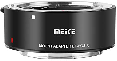 Meike Metal Lens Adapter EF-EOSR Support Full Frame and Auto-Focus Mount Converter for Canon EF Lens to EOS-R EOS-RP R5 R6 and RED Komodo Cameras