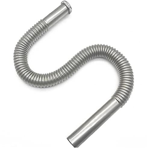 1 Stück Edelstahl Siphon Flexible Dn30 Sinken Abfall Set Sinken Ablaufschlauch 80 cm Für Badezimmer Ablaufzubehör