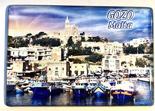 Malta Gozo, magnete da frigo, magnete per frigo, souvenir, pensierino da viaggio 271105