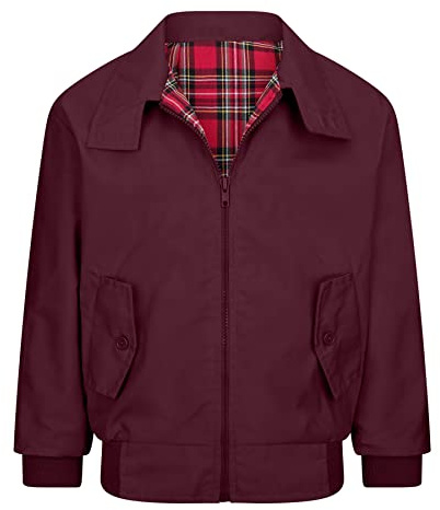 Walker and Hawkes - Kids' Classic Faxton Jacket - Wine - 34