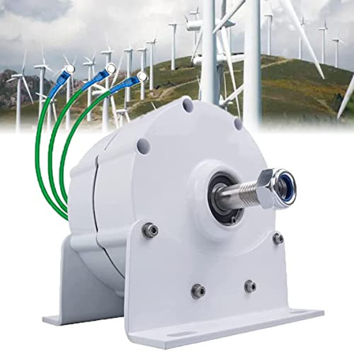 Generador de imanes permanentes Generador eléctrico de 10000W Generadores de imanes permanentes PMG 12V / 24V / 48V para generador de turbina de viento horizontal Turbina de molino de viento,12V