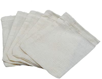 BESTonZON 20stücke Baumwoll-teebeutel Mit Kordelzug Leerer Filterbeutel Für Losen Tee Packung Von Weiß