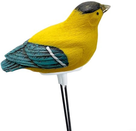 Misuratore di umidità del suolo per piante in vaso, allarme per irrigazione giardino, in resina, sensore igrometro (giallo)