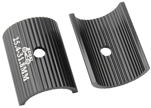 WeddHuis Fahrradlenker Shim Spacer, Bike Vorbau Shims, Universal Fahrrad Lenker Adapter Unterlegscheiben Aluminiumlegierung, Lenkerhülse, Lenkerschaft-Reduzierstück (25.4 auf 31.8 mm)